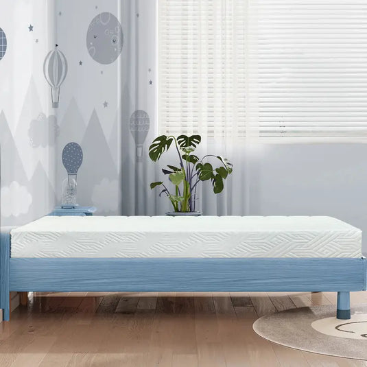 Comfort Queen Mattress, 5 Inch Reversible Foam Mattress, Medium Firm & Sleep Supportive, Removable Cover, CertiPUR-US® Certified