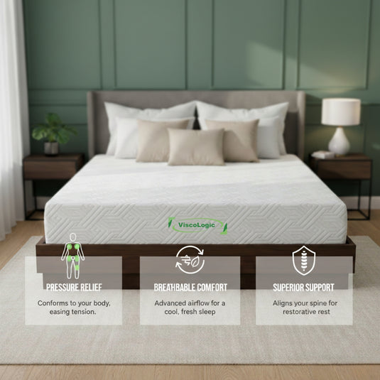 Elite 8 Inch Memory Foam Mattress