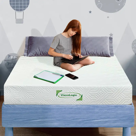 Full Mattress, 5 Inch Reversible Foam Mattress, Medium Firm & Sleep Supportive, Removable Cover, CertiPUR-US® Certified, Full/ Double
