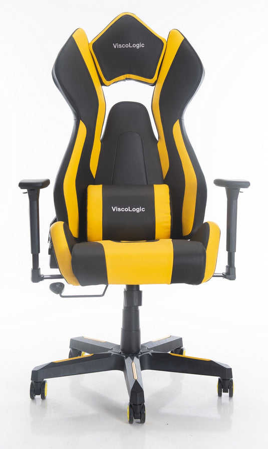 ViscoLogic Cayenne M3 Ergonomic High-Back, 2D Armrest, Reclining Sports Styled Home Office PC Racing Gaming Chair