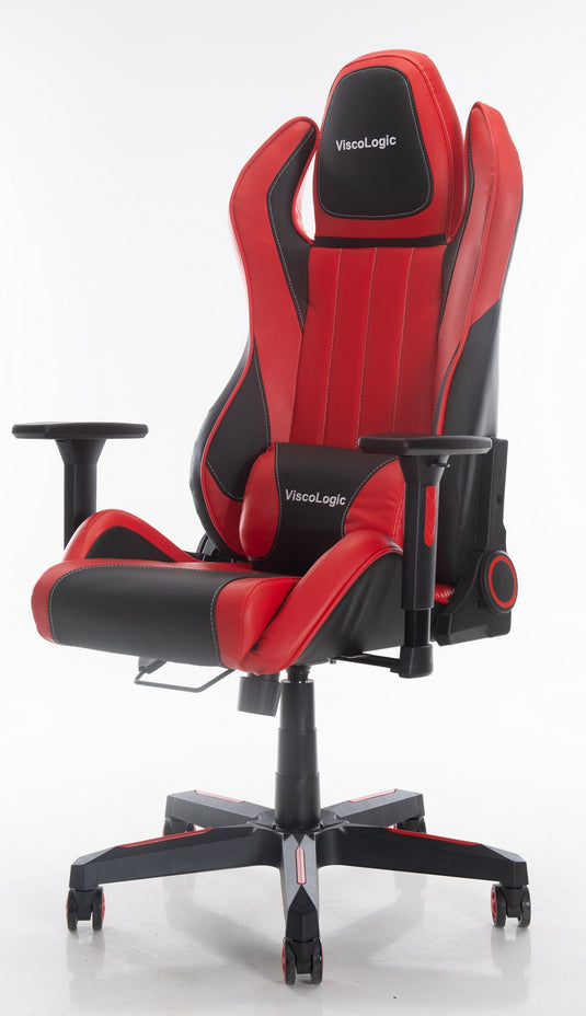 ViscoLogic Cayenne M6 Ergonomic High-Back, 2D Armrest, Reclining Sports Styled Home Office Swivel PC Racing Gaming Chair