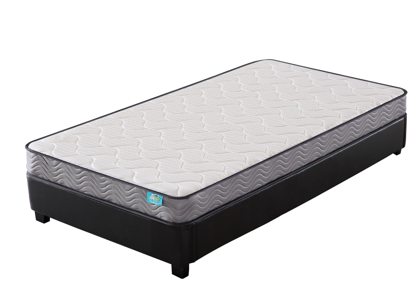 ViscoLogic SAVY Deep Feel Reversible High Density Foam Mattress for Guest Beds, Bunk Beds and Trundles (Twin)