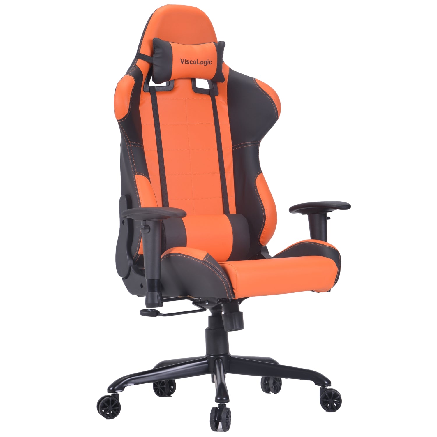 ViscoLogic  CAYENNE Ergonomic Metal Frame Gaming Racing Style Swivel Home Office Gaming Chair